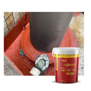 Revêtement liquide imperméable en caoutchouc rouge, haute élasticité, forte adhérence, étanchéité des toits, réparation des fissures des sous-sols, pontage des fissures, entrepôt, <span class=keywords><strong>extérieur</strong></span> - Product Image 4