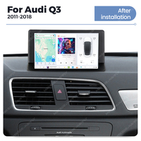 DUDUAUTO Autoradio Android pour système avec écran tactile 2K, amplificateur DSP, GPS, RGB pour Audi Q3 2011-2018 DUDU Série 2