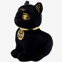 Uyeah Jelly 100% PP Coton Réaliste Chat Noir En Peluche Jouet Doux Animal Mascotte Costume Anniversaire Porte-Bonheur Conception