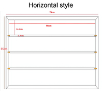 24x32 Graded Sports Card Display with UV Protection Lockable Wall Frame Cabinet for Basketball Football Baseball Trading Card