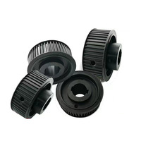 Poulie de distribution HTD 8M robuste, 30, 40, 60 dents, en aluminium et acier, pour courroie synchrone, pour machine CNC et imprimante 3D