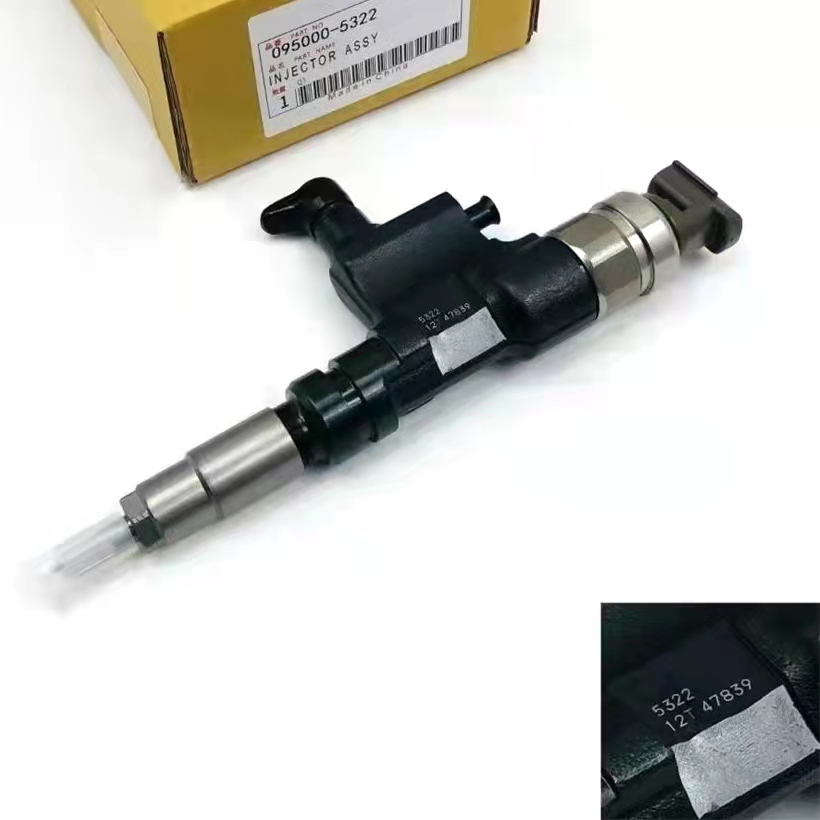Hot Sale Common Rail Fuel Injector 095000-5320 095000-532# Diesel Engine Spare Part Injection Nozzle 23670-E0140 For HINO