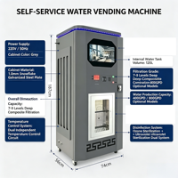 Système de distribution d'eau RO pour usage commercial et domestique