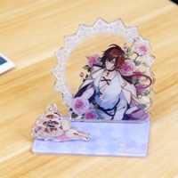 Support de présentation en acrylique, support pour photos souvenirs, image numérique holographique, époxy transparent, promotionnel, vente en gros, personnalisé