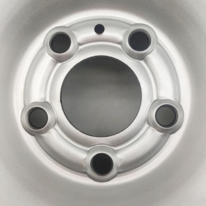 Roues en acier pour remorque Wheelsky ET1360502-S 13 pouces 13x6.0 PCD 5X165.1 Capacité de charge 950 kg Peinture argentée ET1360502-S 5x1651 - Product Image 2