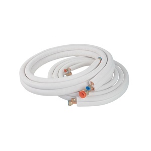 Kit de conduites en cuivre sur mesure pour l'installation de climatiseurs – Fournisseur de tubes de réfrigération en cuivre <span class=keywords><strong>pré</strong></span>-isolés - Product Image 1