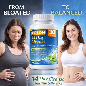 Suplemento Personalizado para Limpeza do Cólon com 30 Cápsulas, Saúde Digestiva e Suporte Intestinal - Product Image 4