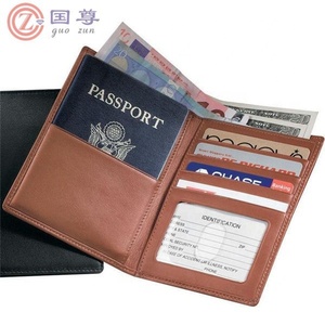 Portafoglio di viaggio Del Sacchetto Del Passaporto ID Contanti Della Carta di Credito Del Raccoglitore della borsa Documento di Viaggio Holder/Su Misura caso di cuoio dell'unità di elaborazione del passaporto - Product Image 6