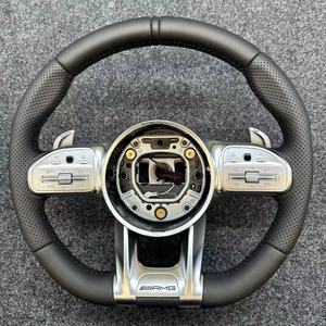 Volant en fibre de carbone LED RPM pour Mercedes-Benz W176 W205 W213 C190 <span class=keywords><strong>AMG</strong></span> - Product Image 5