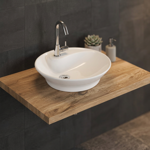 Lavabo rectangulaire blanc Lavabo Lavabo en pierre naturelle populaire Lavabo en marbre pour salle de bain - Product Image 4