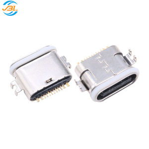 Conector Hembra USB Tipo-C de 16 Pines de Acero Inoxidable Resistente al Agua, Certificado ISO 9001, Puerto de Carga Rápida Molex, Adaptador de Conversión - Product Image 2