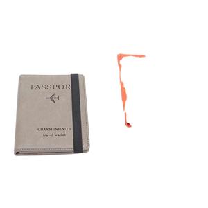 Portefeuille unisexe en similicuir avec porte-cartes RFID, pour pièces de monnaie, passeport, billet d'avion, carte bancaire, carte d'identité - Product Image 5