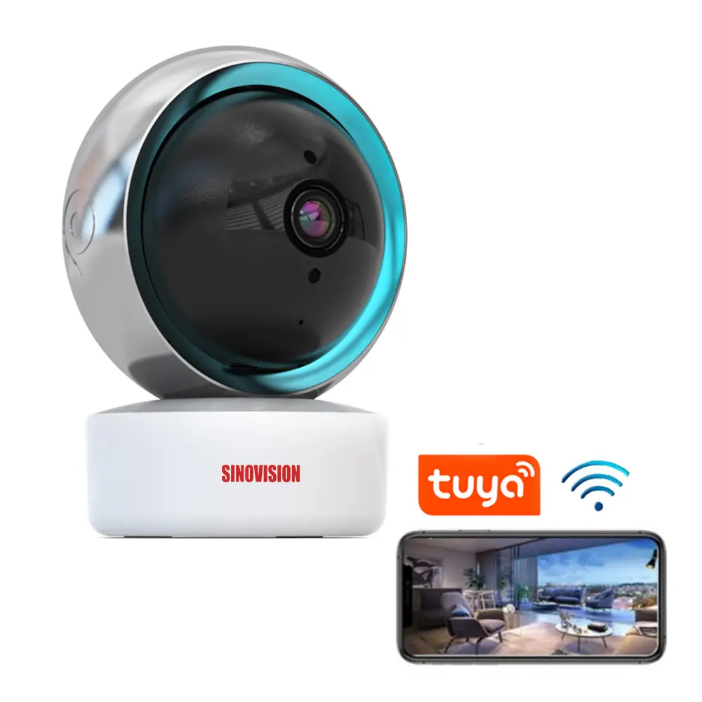 Best Quality WiFi camera 1080P HD Video Tuya Smart APP Smart Security Cameras 360 Degree Panoramic View IP Camera