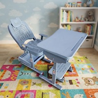 Ensemble bureau et chaise réglables en hauteur pour étudiants, bureau de sieste pour les salles de classe du primaire et du collège
