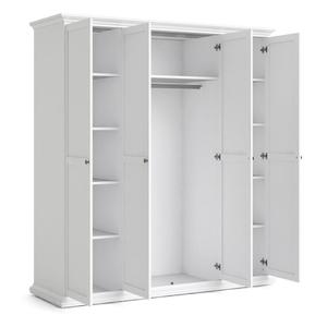 <span class=keywords><strong>Armoire</strong></span> de maison au design incurvé, <span class=keywords><strong>armoire</strong></span> en bois <span class=keywords><strong>blanc</strong></span> et en <span class=keywords><strong>rotin</strong></span> - Product Image 3