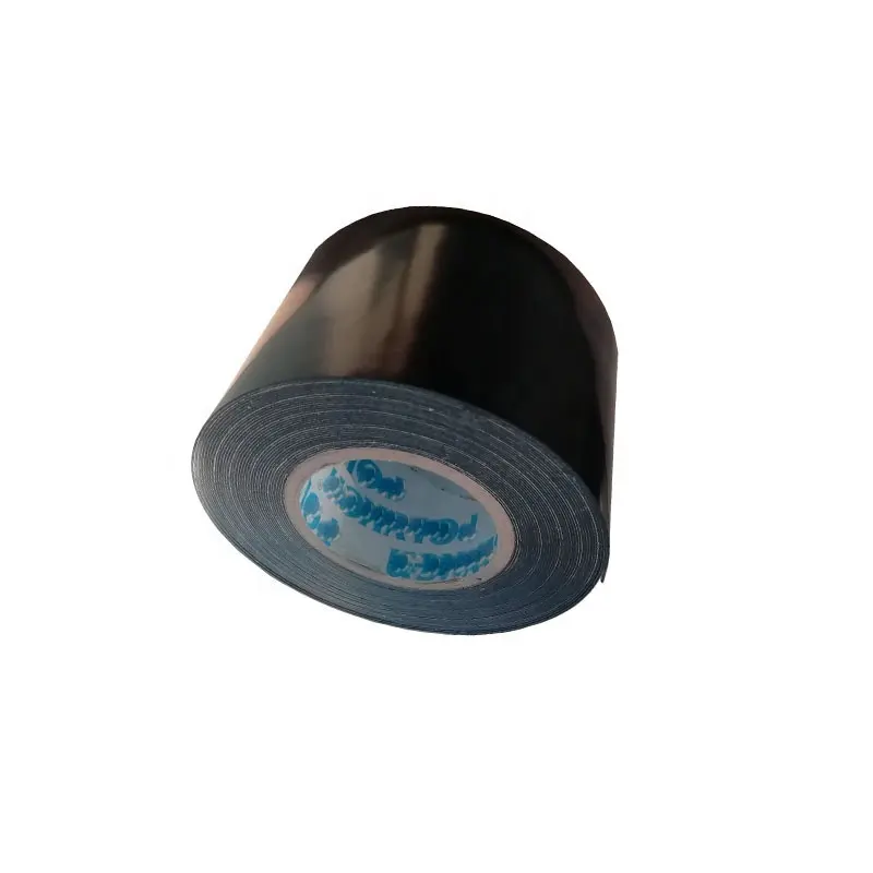 MENGSHANブランドの黒色厚さ50ミルオイル、ガス、水パイプライン用のコールドラッピングテープ