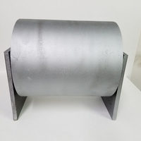 Rouleau de sol en acier de haute qualité de 8x10 pouces avec essieu Pièces de benne à ordures Garantie de 3 ans