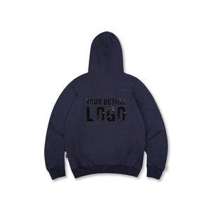 Sudaderas con Capucha para Hombre, Estilo Casual, Color Sólido, al por Mayor, OEM, Hombros Caídos, Talla Grande - Product Image 2