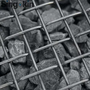 Stainless Steel 201 304 316 Crimped Woven Wire Mesh / Crimped Metal Woven Wire Mesh Screens Crimped Wire Mesh