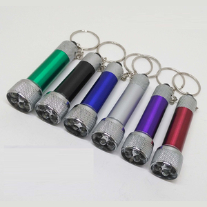 Hot Bán Khuyến Mại Quà Tặng Mini Đèn Pin Keychain Mini Torch Nhôm Vòng Chìa Khóa Biểu Tượng Tùy Chỉnh 5 LED Ánh Sáng Móc Khóa - Product Image 4
