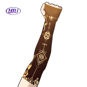 19 Estilos de Mangas de Protección Solar de Verano de <span class=keywords><strong>Genshin</strong></span> <span class=keywords><strong>Impact</strong></span> con Personajes como Zhong Li, Xiao y Klee, de Algodón, Unisex - Product Image 5