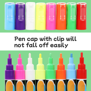 Hot Bán bơm lại ướt xóa được tùy chỉnh không độc hại chất lỏng <span class=keywords><strong>Chalk</strong></span> <span class=keywords><strong>Markers</strong></span> 3 mét <span class=keywords><strong>Chalk</strong></span> <span class=keywords><strong>Markers</strong></span> cho bảng đen dấu hiệu, Windows - Product Image 3