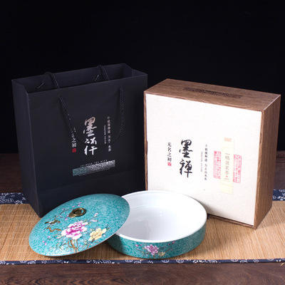 Sky blue gift box