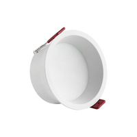 Plafonnier LED encastré anti-éblouissement profond, base AR70, 7W-30W, 2700K-5000K, CRI 80, en alliage d'aluminium, pour salon