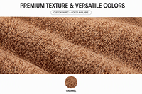 Fauteuil d'appoint moderne en velours côtelé avec accoudoirs côtelés, fauteuil individuel avec pieds en bois, vente en gros pour salon et chambre à coucher