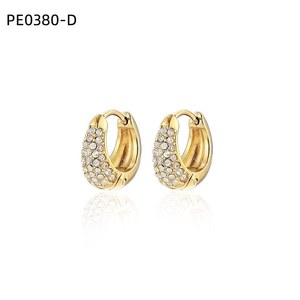 Fashion Earrings with Zirconia PE0380 for Women High Quality Jewelry - Product Image 2