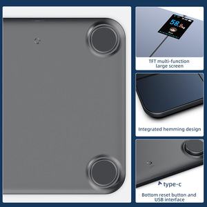 Báscula Inteligente Lefu, Pantalla Táctil Rectangular de Vidrio de 5 mm, Bluetooth, Wi-Fi, Modo Dual, Recargable, Uso Doméstico, con Aplicación - Product Image 3