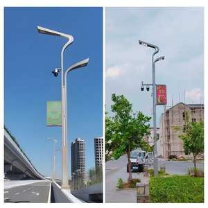Smart Pole 5g Wifi <span class=keywords><strong>Cctv</strong></span> Light Street Poteau d'éclairage multifonctionnel intelligent avec écran LED dans les villes intelligentes - Product Image 6