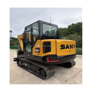 รถขุดขนาดเล็กมือสอง Sany 55C ราคาดี รถขุดมินิมือสองจากจีน Sany Sy55 60 75 55 Sy55c ขาย - Product Image 3