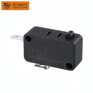 Lema KW7-0B mini chuyển đổi thường đóng <span class=keywords><strong>Micro</strong></span> push button chuyển spdt mạch 250VAC Điện áp tối đa 16A Max Made nhựa - Product Image 3