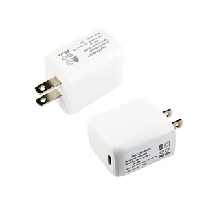 High quality 20W PD Quick Charger Type-C QC3.0 5V3A/9V2.22A/12V1.67A For Apple Mobile iPhone ipad Charging