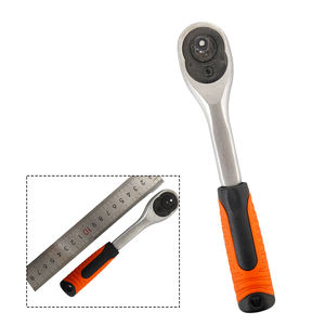 72 Teeth Straight-Handle Quick-Release Bidirectional Labor-Saving Dual-Purpose Automotive Cr-V Ratchet Wrench - Product Image 3