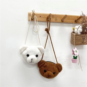 Bolso Bandolera de Peluche con Diseño de Oso Teddy y Bolso de Mano para Estudiantes, Set de Regalo Festivo para Niñas, Venta al Por Mayor - Product Image 2