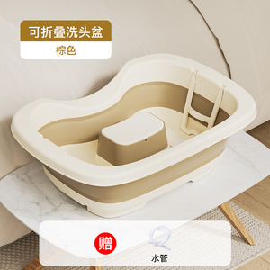 Lavabo gonflable portatif fait sur commande d'usine de shampooing de cheveux bassin gonflable de shampooing d'évier gonflable blanc - Product Image 6