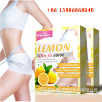 Slim Fit Fruit Flavored Citroensap & Gemengd Fruitsap met Fruitpoeder L-Carnitine Palatinose & Polydex 5g X10 zakjes