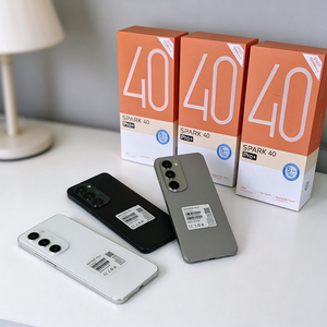 สมาร์ทโฟน Spark40 Pro รุ่นปี 2026 รองรับ 4G/5G ทั่วโลก รองรับซิมคู่ หน้าจอขนาดใหญ่ แบตเตอรี่ขนาดใหญ่ ระบบปฏิบัติการ Android 15 ชาร์จเร็ว 65W กล้อง 108MP - Product Image 4