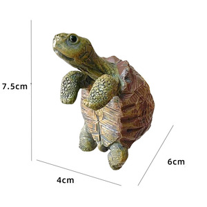 Yard Trang Trí Nhựa Rùa Tượng Key Keeper Vườn Critter Cho Bãi Cỏ Trang Trí - Product Image 4