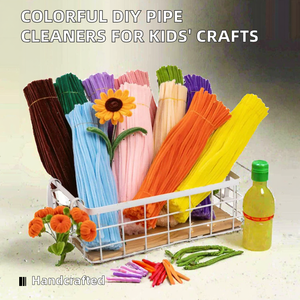 Limpiapipas XR Encriptados, Súper Densos, Hechos a Mano, para el Día de la Madre, Limpiapipas Educativos Creativos para Niños, Multicolores - Product Image 5