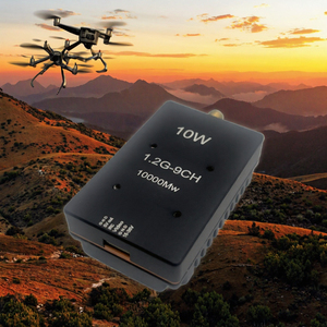คิมป็อก 1.2Ghz 10W อลูมิเนียม FPV VTX 30-40 กม. เครื่องส่งสัญญาณวิดีโอสำหรับรถบังคับวิทยุ พร้อม IRC-Tramp 1.2G ตัวรับส่งสัญญาณอนาล็อกระยะไกล - Product Image 2