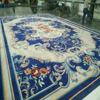 Tapis en laine fait main de luxe sur mesure, tapis tuftés à la main, usine de tapis, chambres d'hôtel, salles de banquet