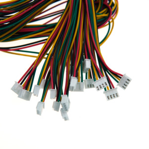 Câble d'extension JST XH2.54 4 broches, pas de 2,54 mm, mâle-femelle, pour connexion interne d'alimentation de carte mère de bureau - Product Image 2