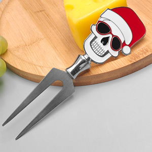Chen Xusheng Christmas Skull Bottle Stoppers Stainless Steel Colorful Wine Stopper Set For Holiday Beverage Serving - Product Image 2