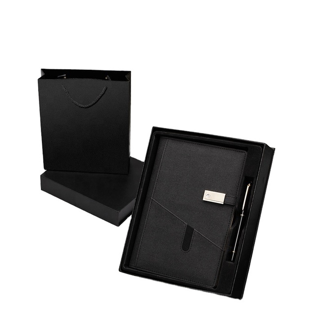 Teachers Day Gifts Custom logo 10000mAh Digital Planner Wireless Charging Diary Smart Notebook With Powerbank