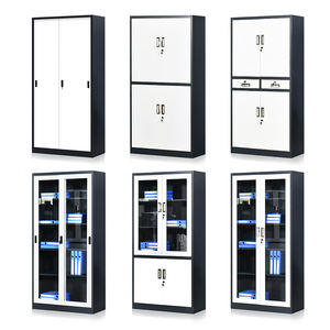 Vente en gros de classeur de bureau en métal avec 4 portes, classeur verrouillable en acier pour école, bureau, bibliothèque, supermarché EN14749 - Product Image 4