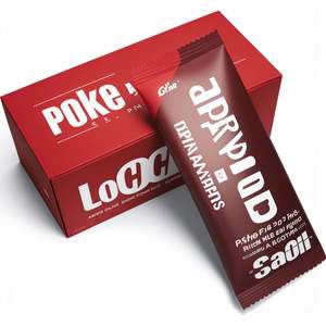 Boîtes d'emballage en carton personnalisées, écologiques, en matériaux recyclés, avec laminage mat, pour en-cas, noix, cacahuètes, bonbons, chocolat - Product Image 1