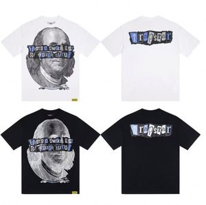 น้ำเชื่อมแก้ไอเยอะมาก คุณภาพเยี่ยม ผ้าฝ้าย 100% เสื้อยืดโอเวอร์ไซส์ทรงหลวม แขนสั้น พิมพ์ลาย สแกนได้ สำหรับผู้ชาย ไซส์ 26 - Product Image 2